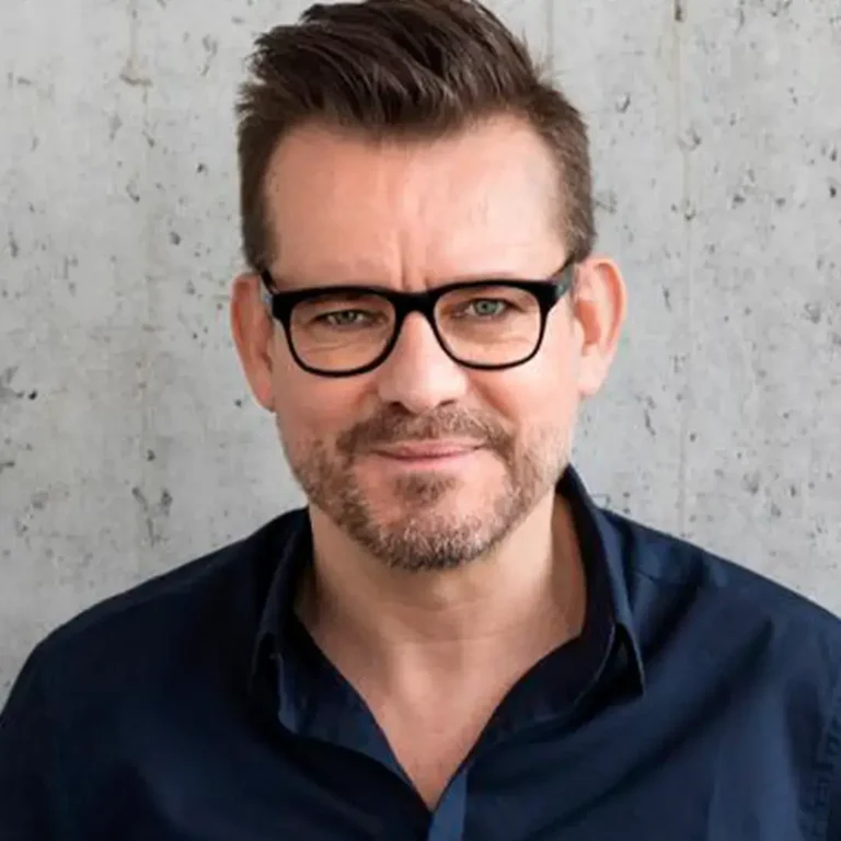 Portrætfoto af Bart Moeyaert